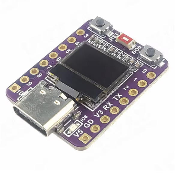 ESP32-C3 OLED development board with 0.42 inch OLED module ceramic antenna wifi Bluetooth ESP32 supermini development board - Image 2